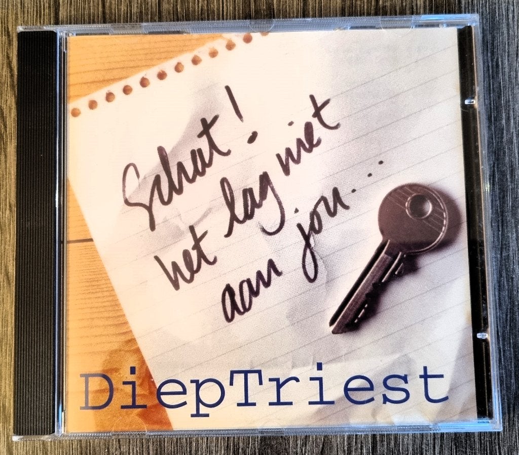 DiepTriest - Schat! Het lag niet aan jou... (CD), Inclusief boekje, Ophalen of Verzenden, Zo goed als nieuw, Levenslied of Smartlap