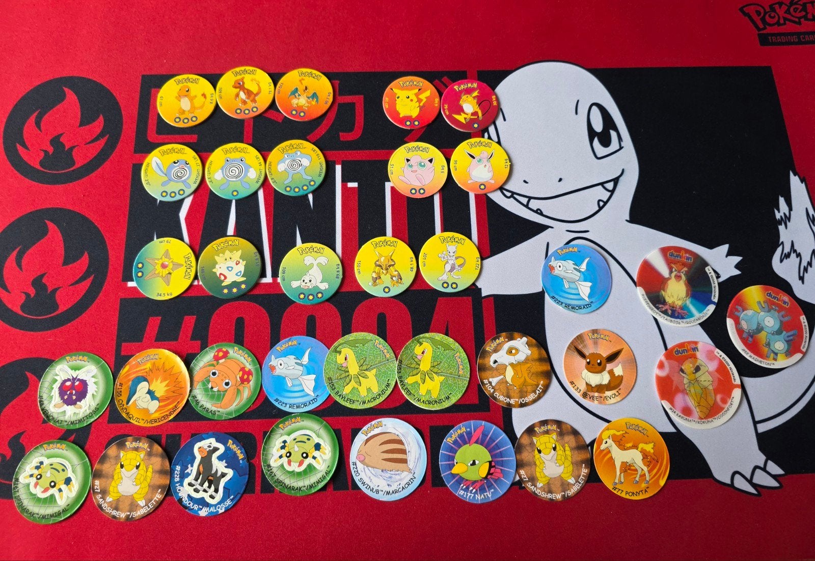 Pokémon flippo's/stickers, Verzenden, Losse flippo's