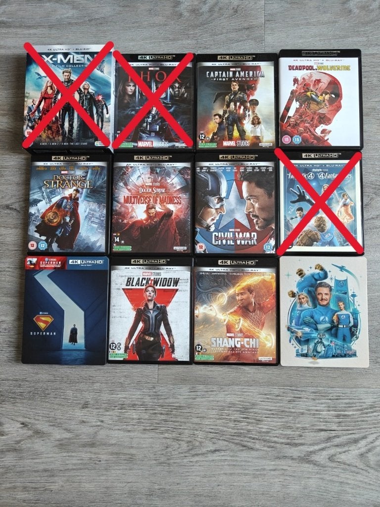 Marvel & DC 4K UHD Films, Cd's en Dvd's, Blu-ray, Engels, Film, Nederlands, Ophalen of Verzenden