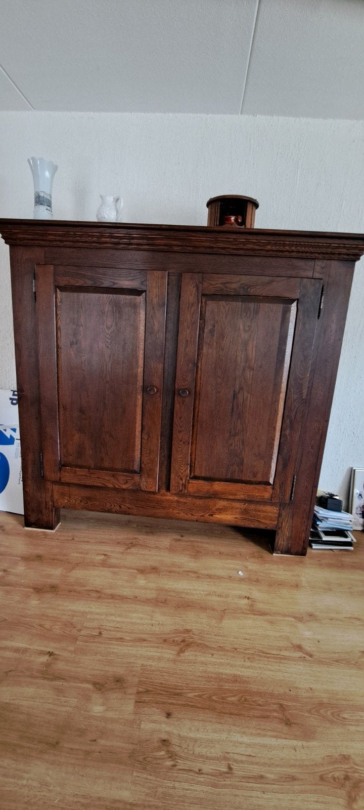 eiken kast ongelakt, Antiek en Kunst, Antiek | Meubels | Kasten, Ophalen