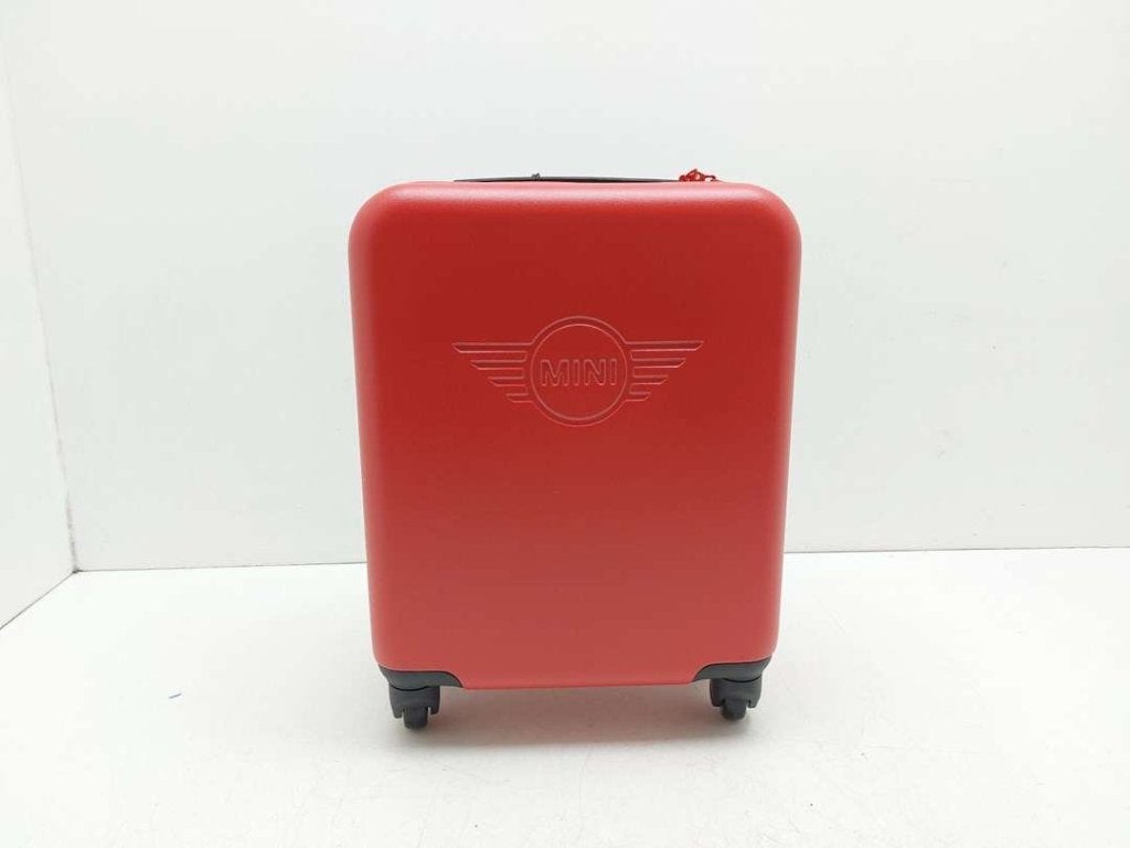 MINI Kids Cabin Trolley - Debossed Rebel Red, Hard kunststof, Niet ingevuld, Nieuw, Minder dan 50 cm