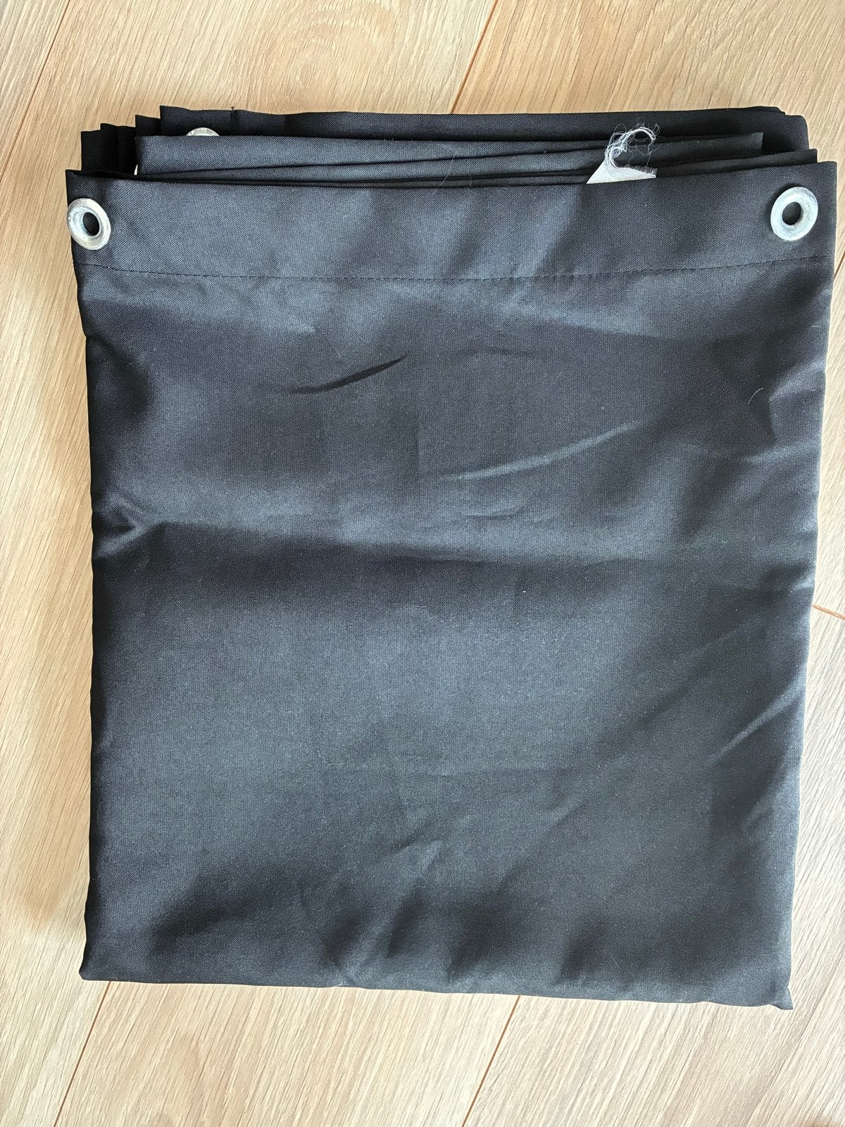 Zwarte balkondoek 250x80 cm, Ophalen, Zo goed als nieuw, Minder dan 3 meter, Minder dan 1 meter