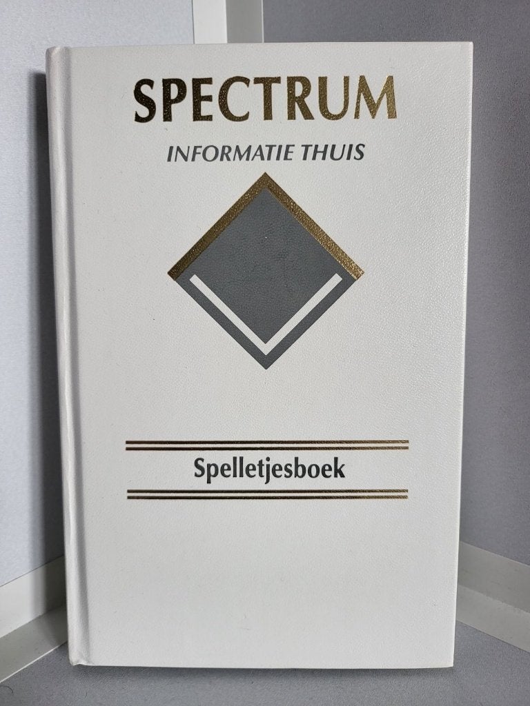 Spectrum Informatie Thuis thema Spelletjesboek, Vijf spelers of meer, Ophalen of Verzenden, Nieuw, PPI .