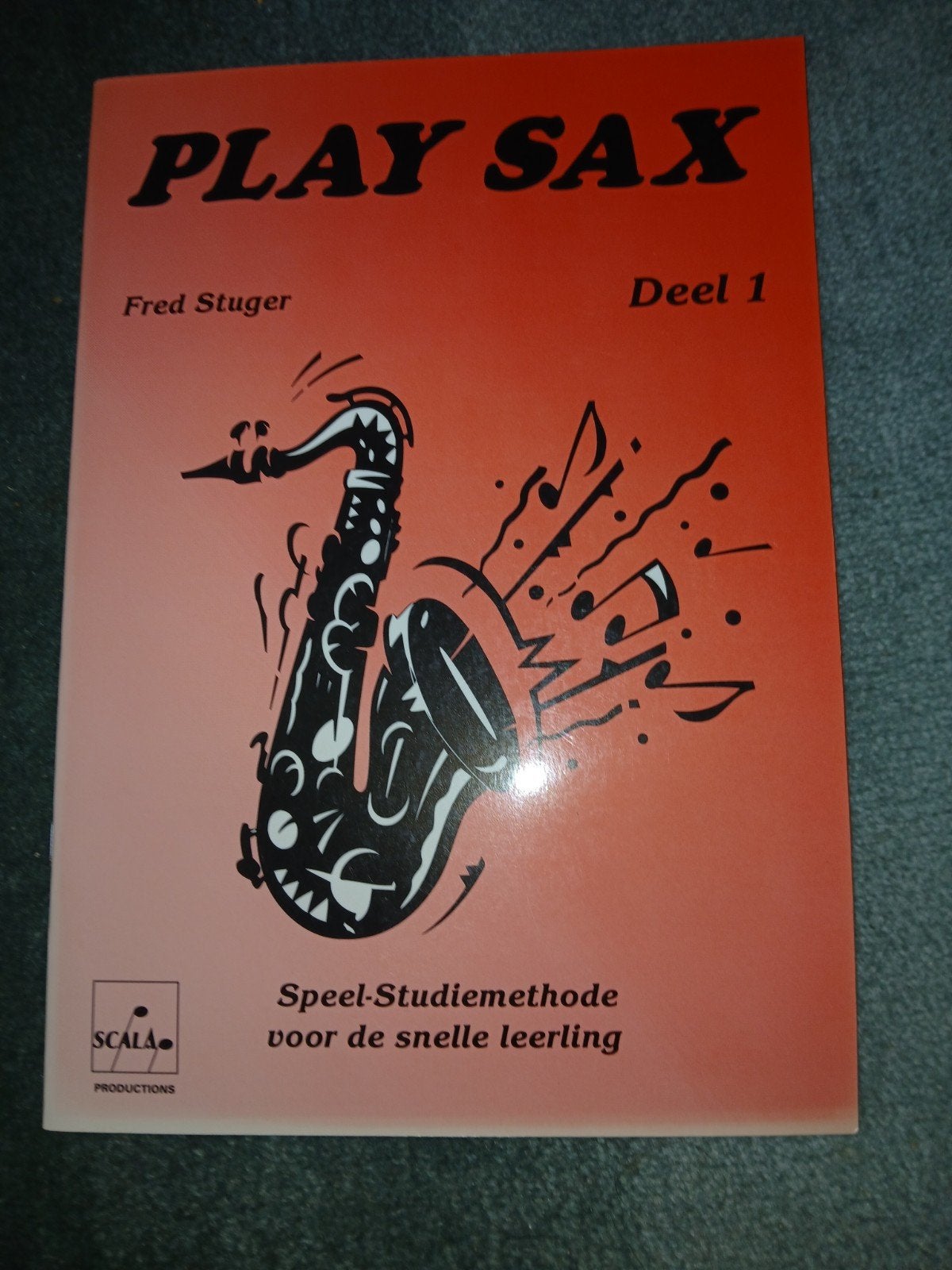 Play Sax Deel 1 - Speel-Studiemethode voor Saxofoon, Verzenden, Overige genres, Zo goed als nieuw, Saxofoon