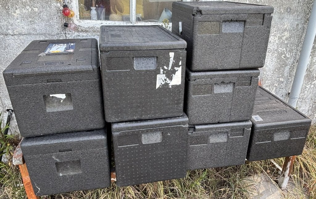 thermobox 8 stuks, Ophalen, Gebruikt, Koelbox, Koelelement