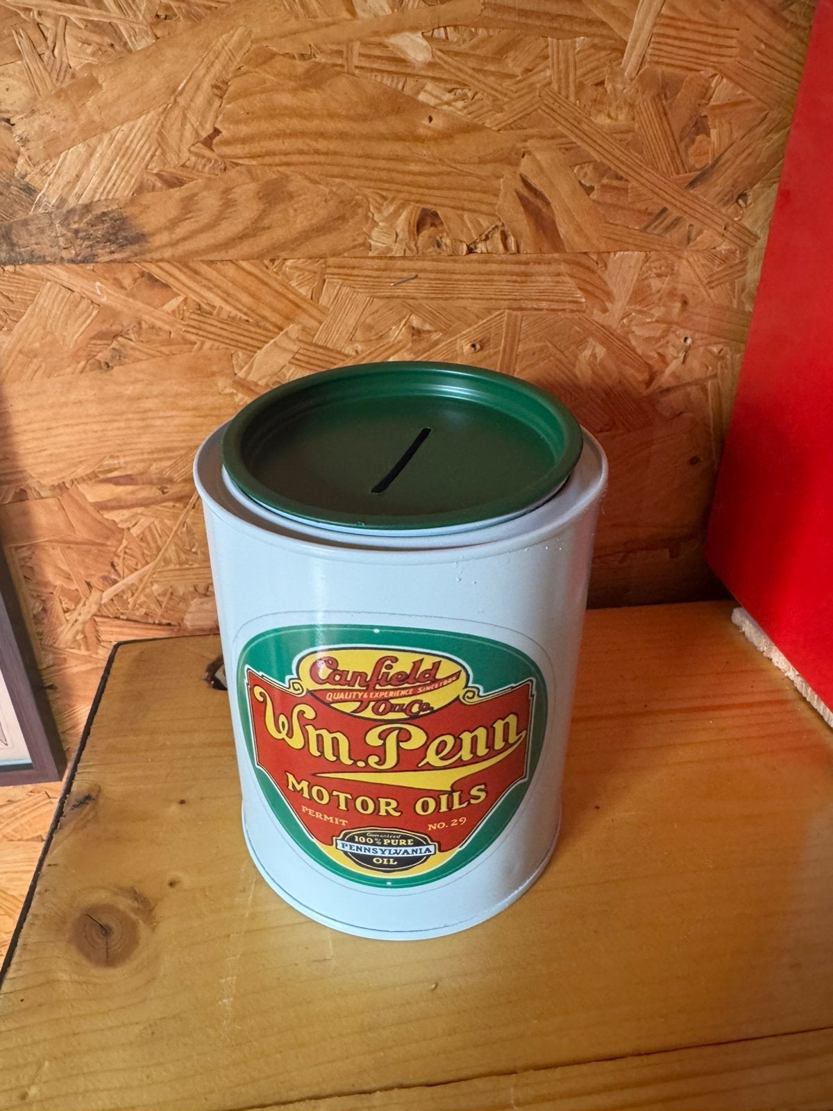 Penn motor oils spaarpot, Ophalen of Verzenden, Zo goed als nieuw