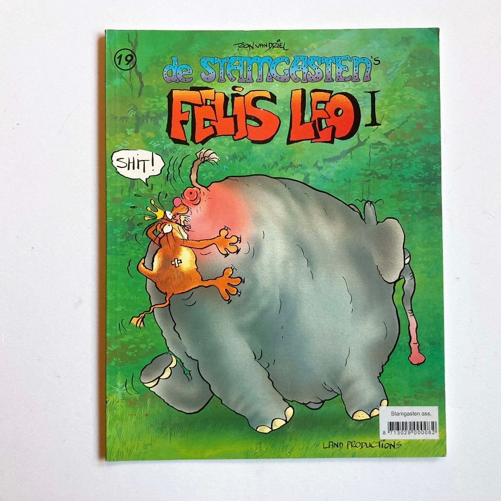 Toon van Driel: de Stamgasten nr 19 Felis Leo I, Gelezen, Eén stripboek, Ophalen of Verzenden, Toon van Driel