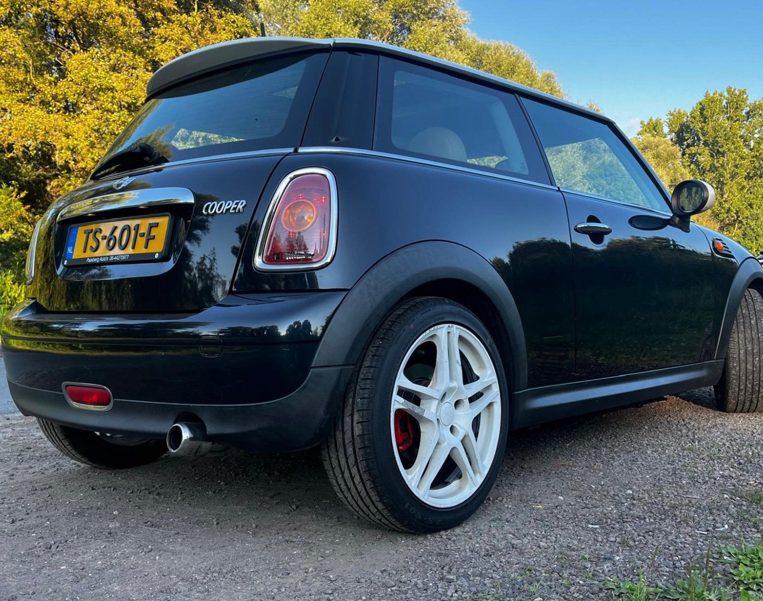 Mini 1.6 Cooper leer panoramadak airco, Auto's, Voorwielaandrijving, Euro 5, 4 cilinders, 4 stoelen