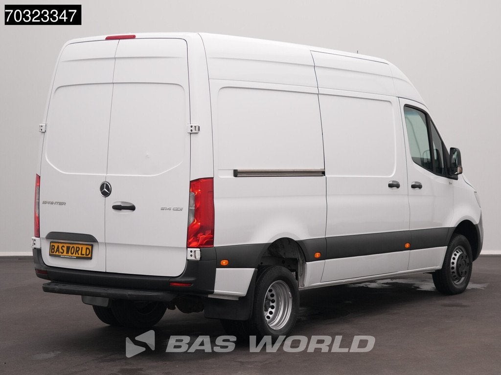 Mercedes Sprinter 514 CDI Automaat Dubbellucht L2H2 Navi Air, Auto's, Bestelauto's, Automaat, Stof, Gebruikt, Euro 6