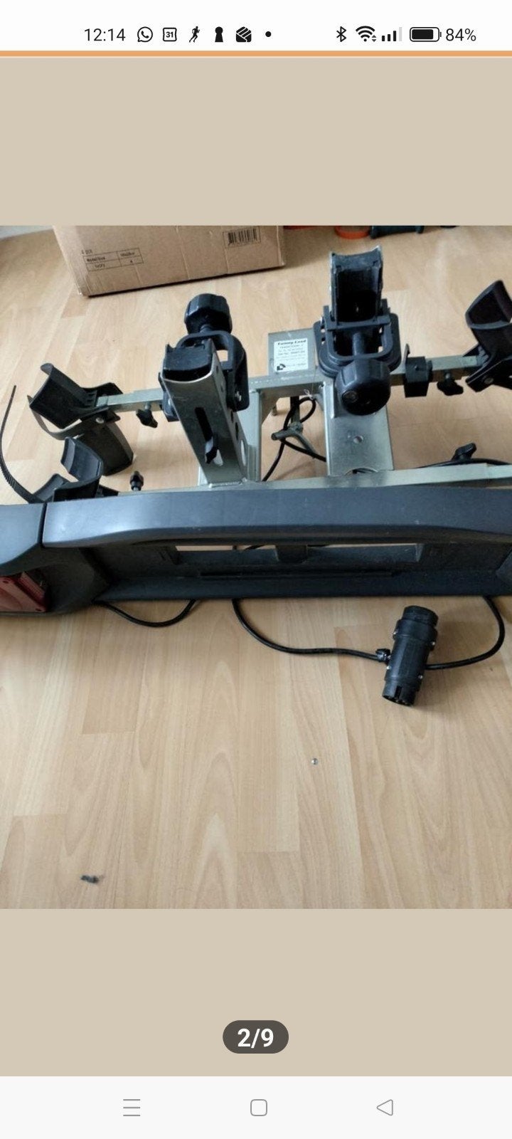 Twinny Load fietsendrager voor 2 fietsen met adapter, Auto diversen, Fietsendragers, Gebruikt, Ophalen of Verzenden, 2 fietsen