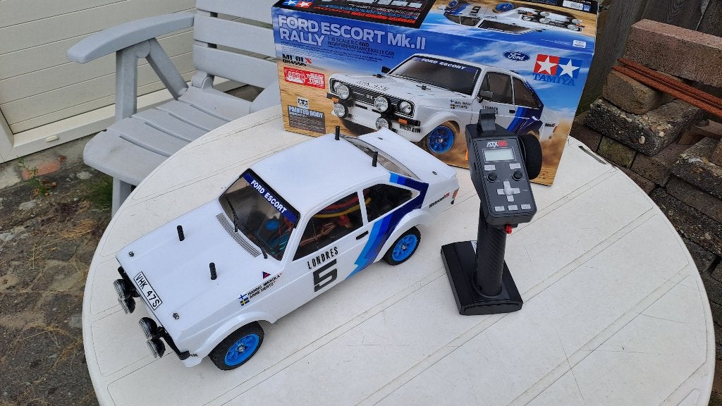 Tamiya MF01-X Ford Escort, RTR, 1:10., Hobby en Vrije tijd, Modelbouw | Radiografisch | Auto's, Elektro, Ophalen of Verzenden