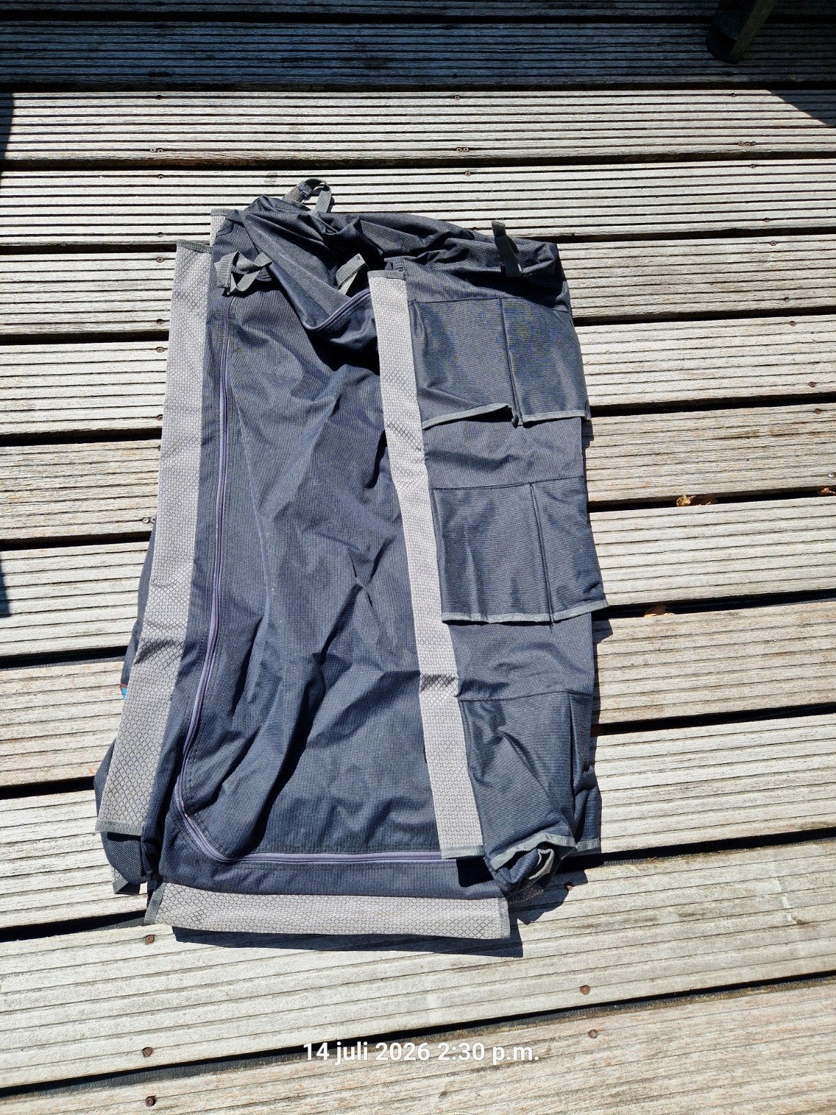 Vrijbuiter Outdoor Opvouwbaar Camping kastje. Kleur grijs., Ophalen of Verzenden, Gebruikt, Campingkast