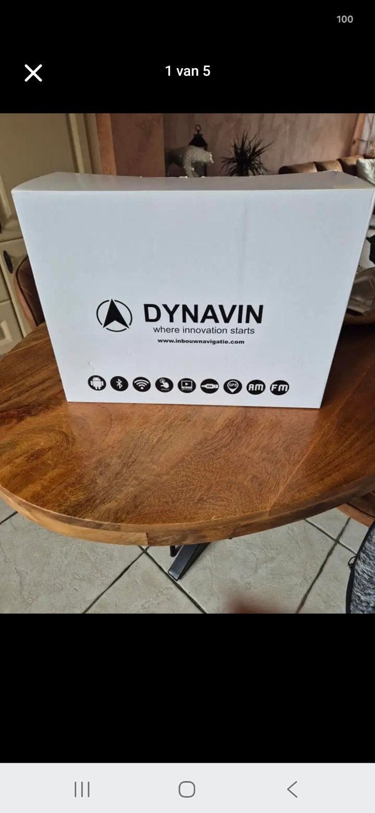 Dynavin Inbouw Navigatie Systeem met Accessoires, Ophalen of Verzenden, Zo goed als nieuw