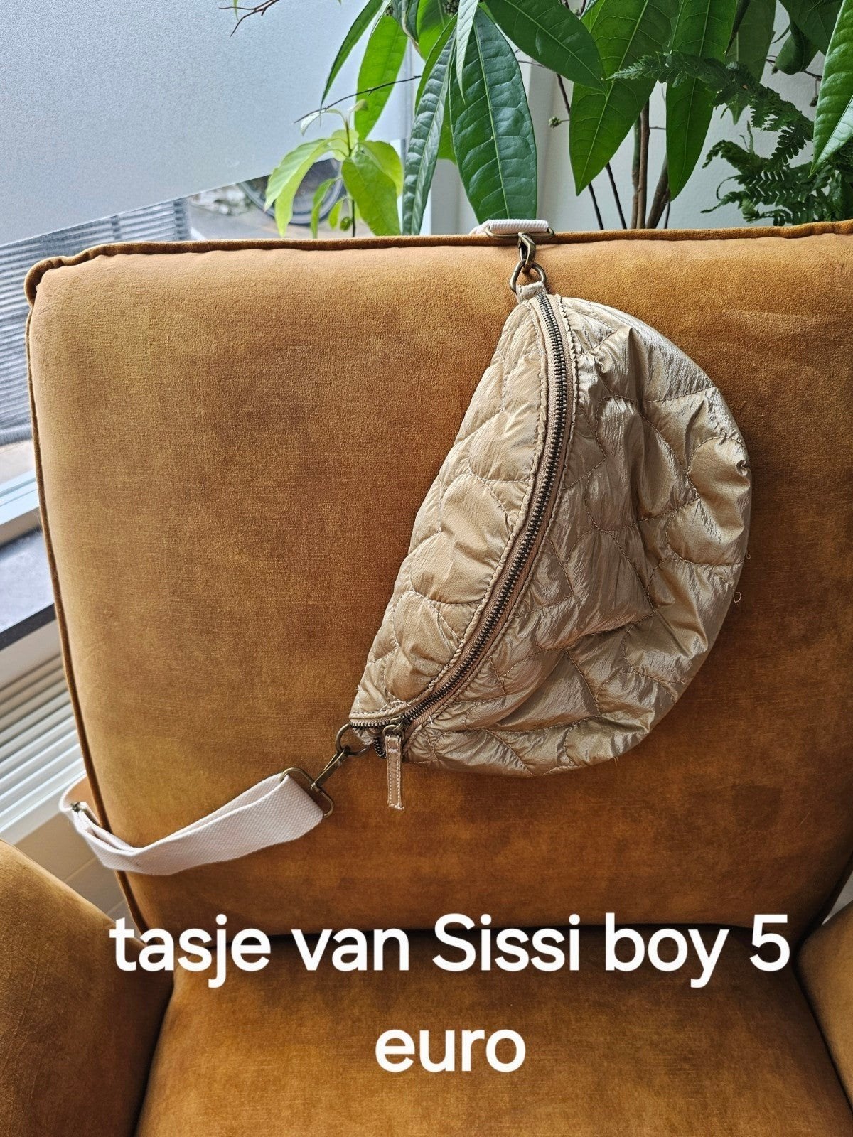 Goudkleurig tasje van Sissy Boy, Sieraden, Tassen en Uiterlijk, Ophalen of Verzenden