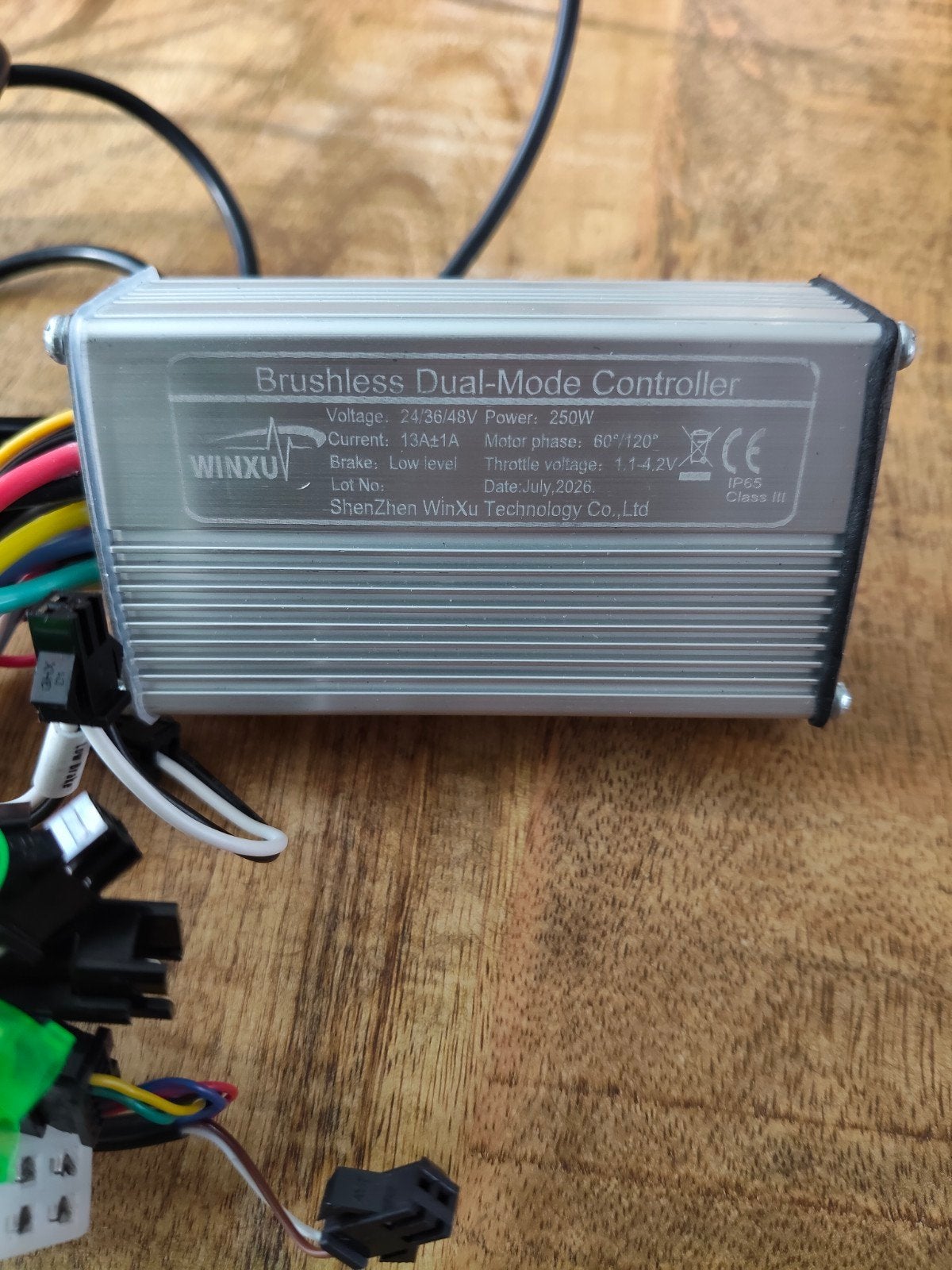 E-bike ombouwset: Controller, Display, Duimgas, Elektrische fiets, WINXU, Overige materialen, Nieuw
