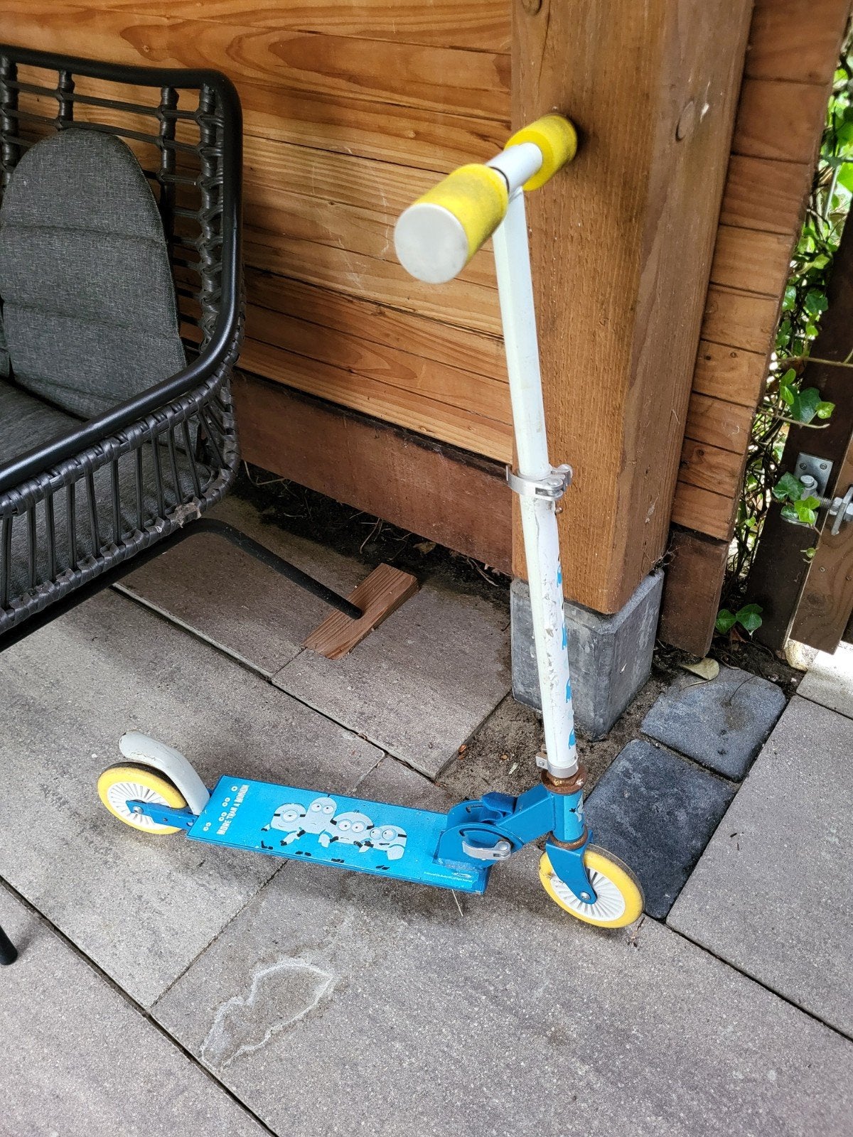 inklapbaar minions scooter, Ophalen, Gebruikt, Gewone step
