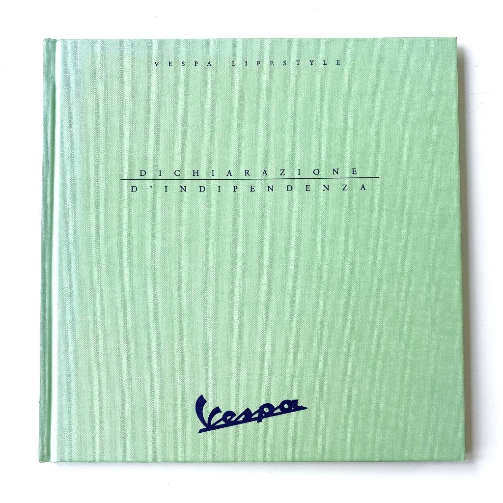 Vespa Lifestyle – Dichiarazione, d’indipendenza, Verzenden, Gelezen, Merk of Model