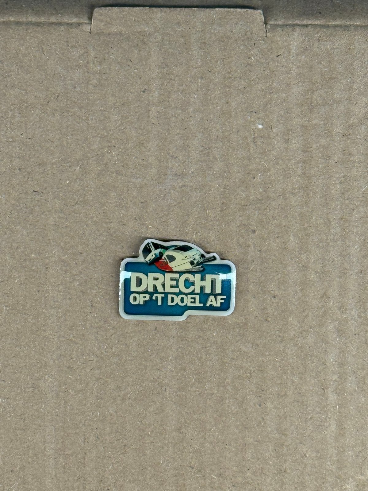 Arriva Drecht op 't doel af pin, Verzamelen, Spoorwegen en Tramwegen, Ophalen of Verzenden, Zo goed als nieuw, Trein, Overige typen