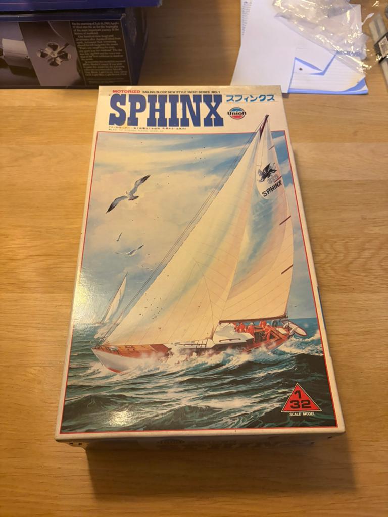 Union motorized sphinx yacht series no. 1 1/32, Ophalen, Zo goed als nieuw