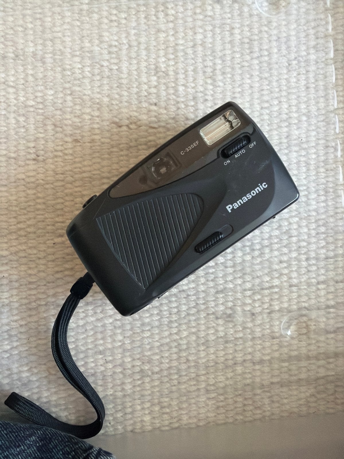 Panasonic C-335EF 35mm Film Camera - Getest en Werkend, Ophalen of Verzenden, Gebruikt, Compact, Overige Merken
