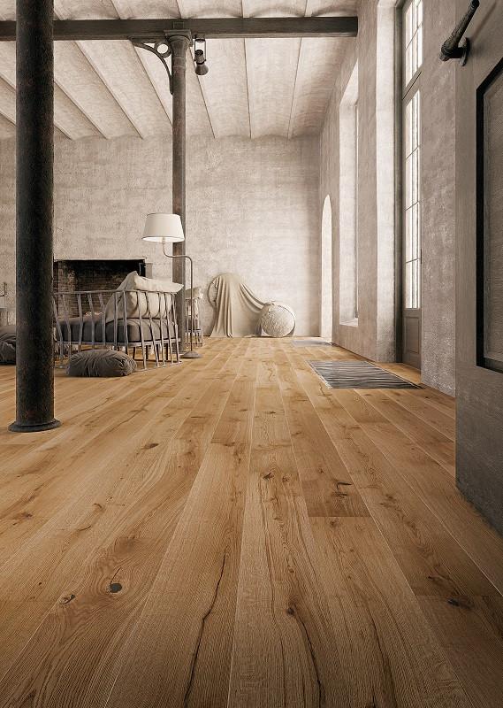 Lamel Parket click Oak Brushed 891 Natuur - vooraf geoiled, Parket, 75 m² of meer, Nieuw, Ophalen of Verzenden