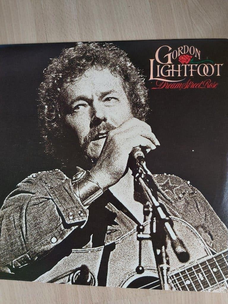 Gordon Lightfoot Dream Street Rose LP (USA), LP, Ophalen of Verzenden, Zo goed als nieuw, 12 inch