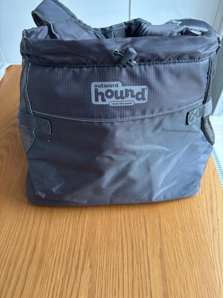 Outward Hound Dog Carrier Medium, Grey, Dieren en Toebehoren, Ophalen, Zo goed als nieuw