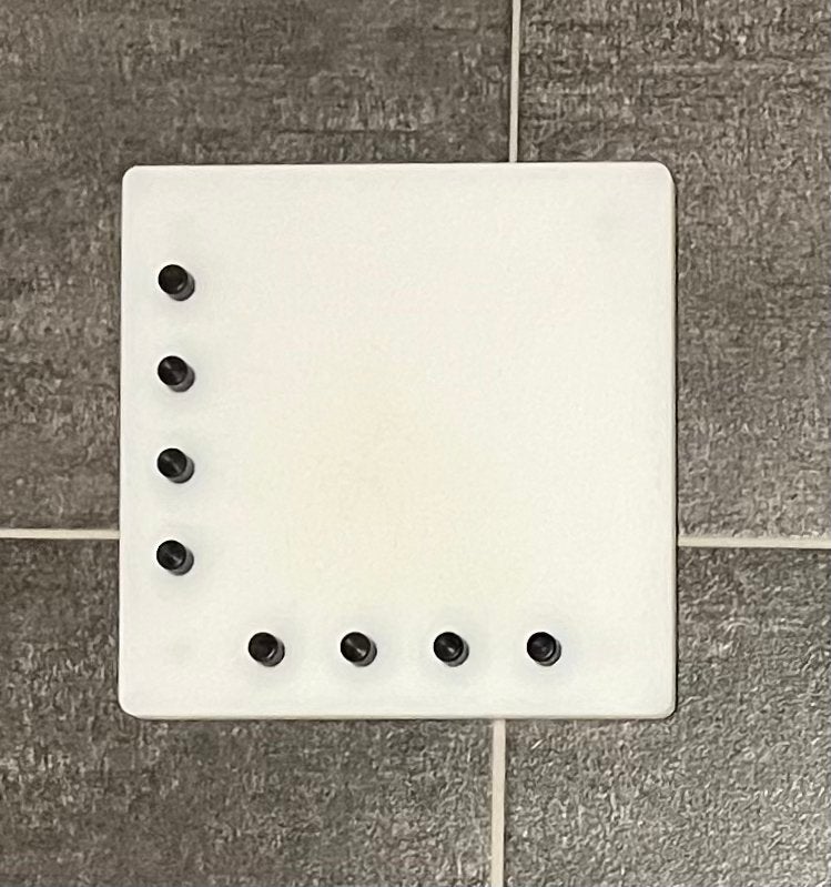 Noppenbord (snijplank met noppen), Ophalen of Verzenden, Zo goed als nieuw