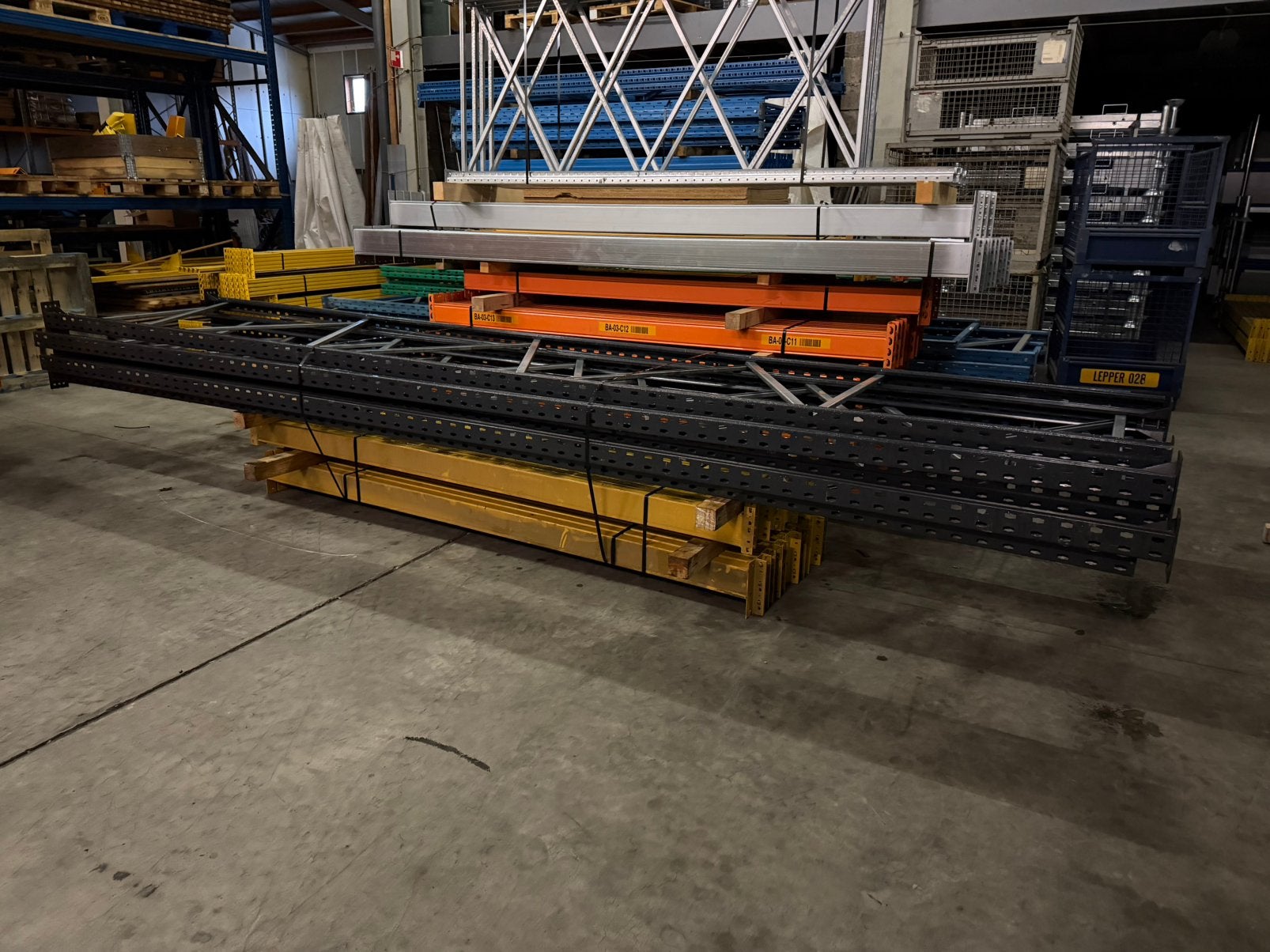Gebruikte Palletstelling set l Link51 l Netjes l compleet, Ophalen of Verzenden