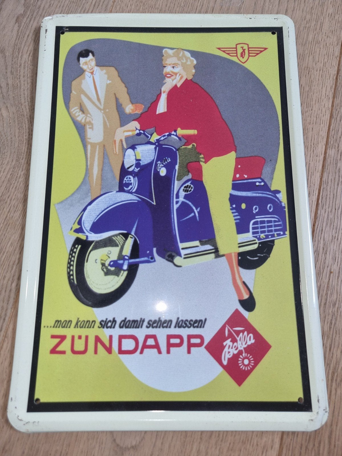 Zundap bordje, Ophalen of Verzenden, Reclamebord
