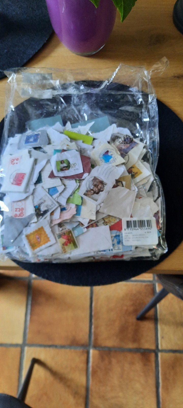 onafgeweekte postzegels/luisterboek enz. enz., Ophalen, Zo goed als nieuw