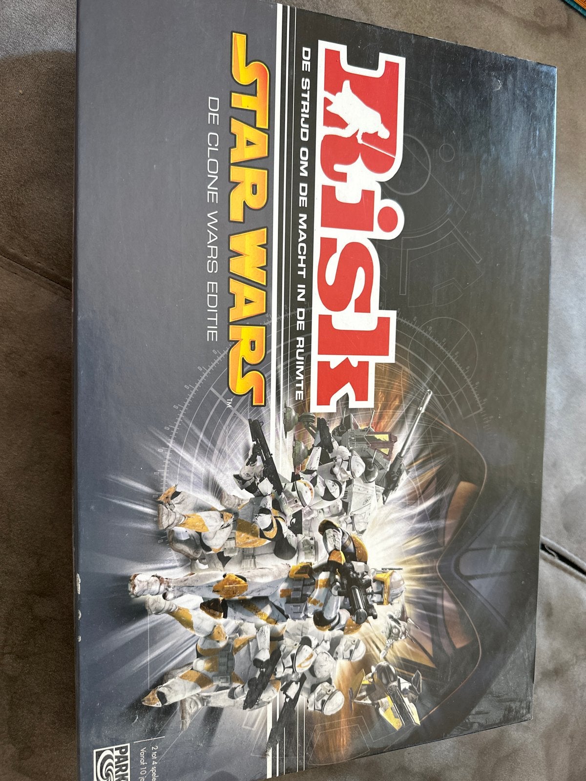 Risk Star Wars: De Clone Wars Editie Bordspel, Hobby en Vrije tijd, Gezelschapsspellen | Bordspellen, Drie of vier spelers, Ophalen of Verzenden