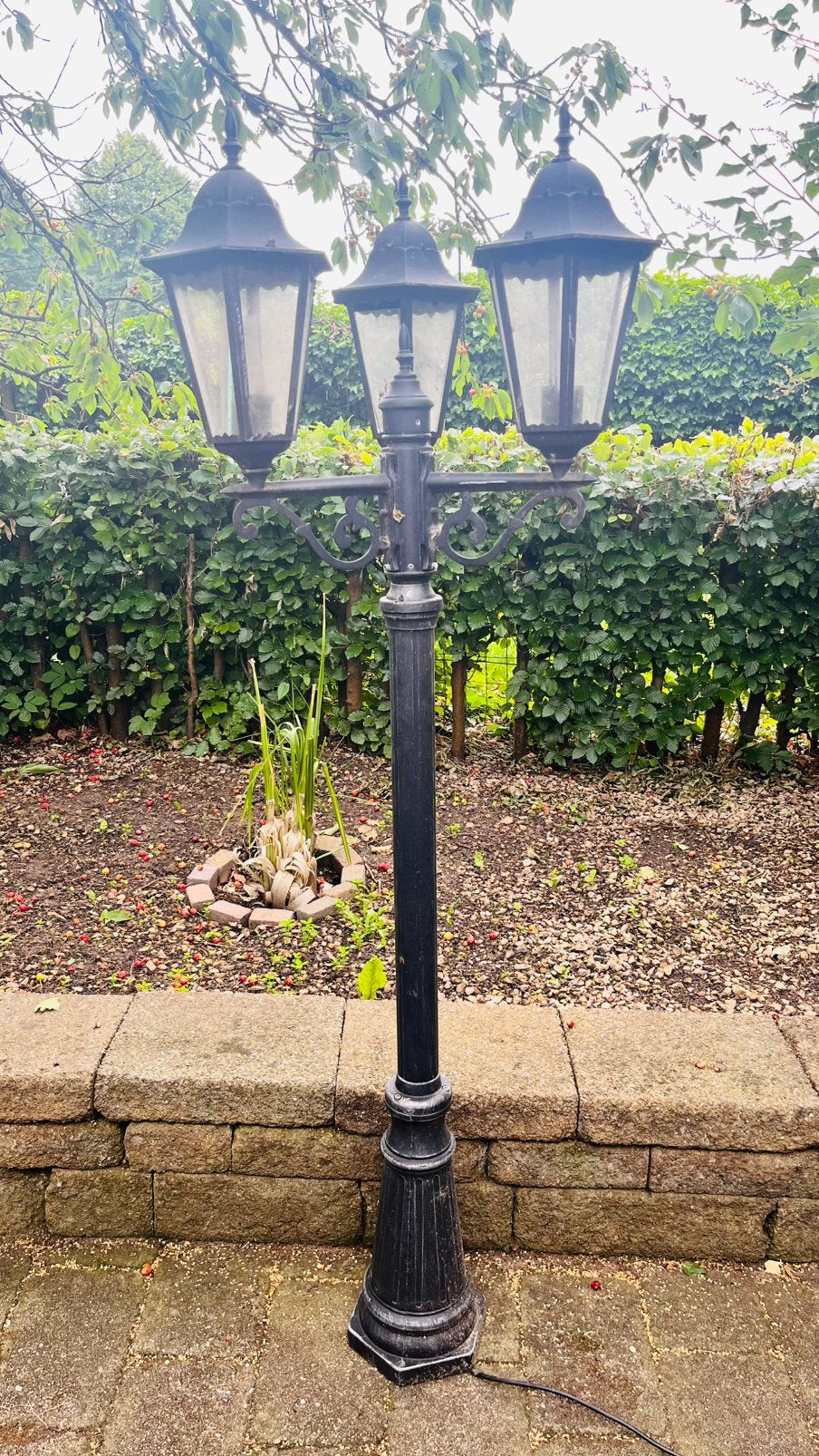 Tuin lantaarnpaal, Ophalen, Gebruikt, Staande lamp, Aluminium