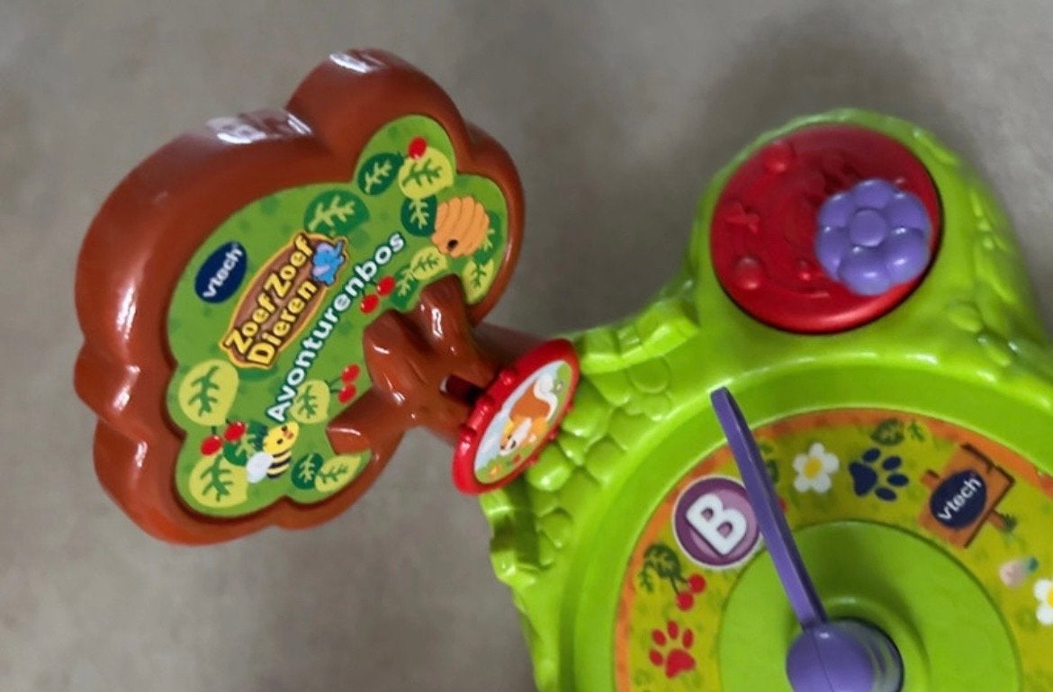Vtech Zoef Zoef Dieren Avonturenbos Speelset, Ophalen of Verzenden, Zo goed als nieuw, 2 tot 4 jaar