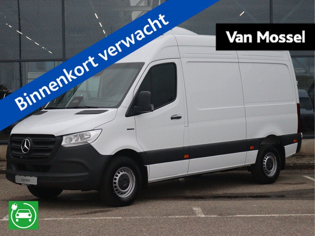 Mercedes-Benz eSprinter 420 L2 / H2 Pro 81kWh Koelwagen, Automaat, Zwart, 2741 kg, Wit