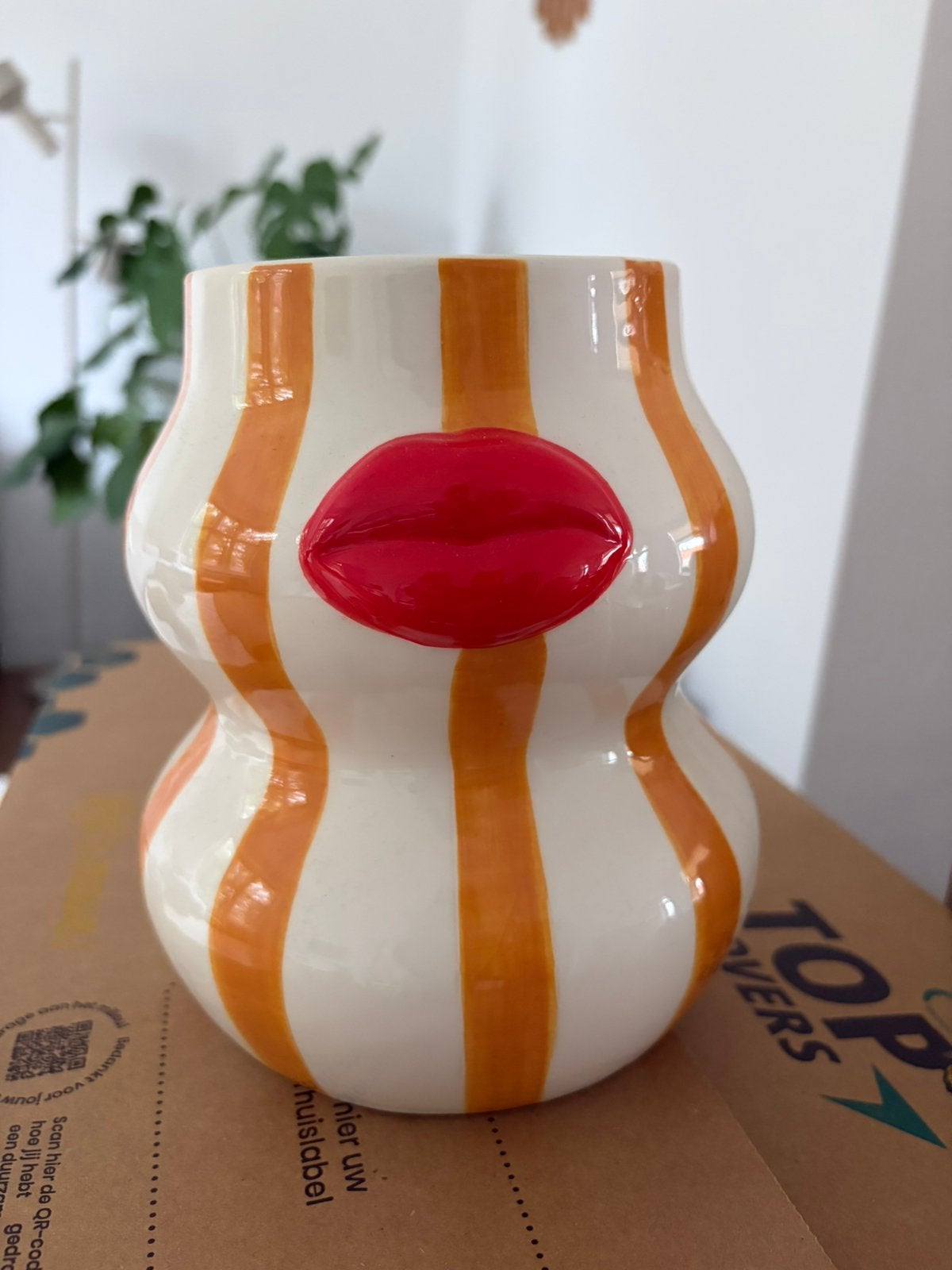 Bloemenvaas Kwantum, Ophalen, Zo goed als nieuw, Meerkleurig