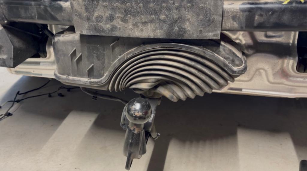 Trekhaak Westfalia Audi 4M8803881E met kabelboom, Ophalen, Gebruikt
