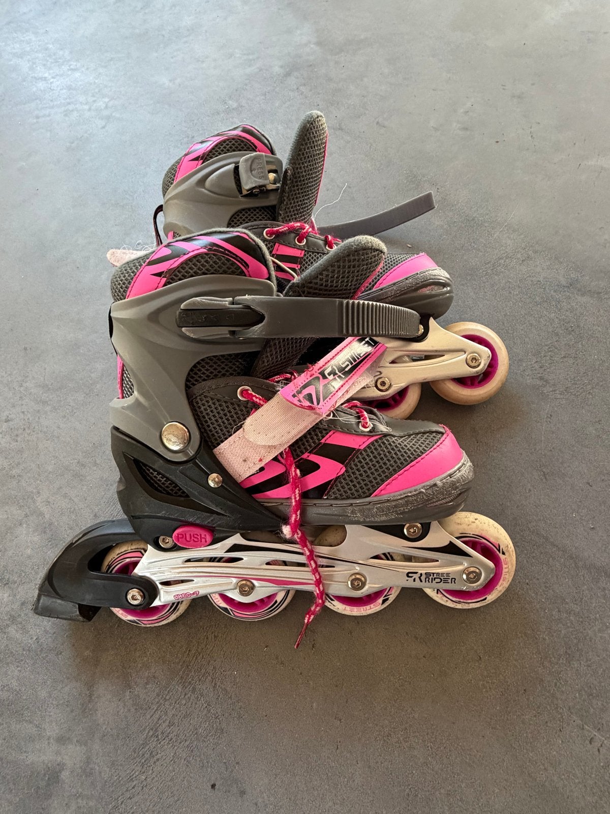 Verstelbare rolschaatsen - Maat 33-36, Ophalen, Kinderen, Verstelbaar, Gebruikt