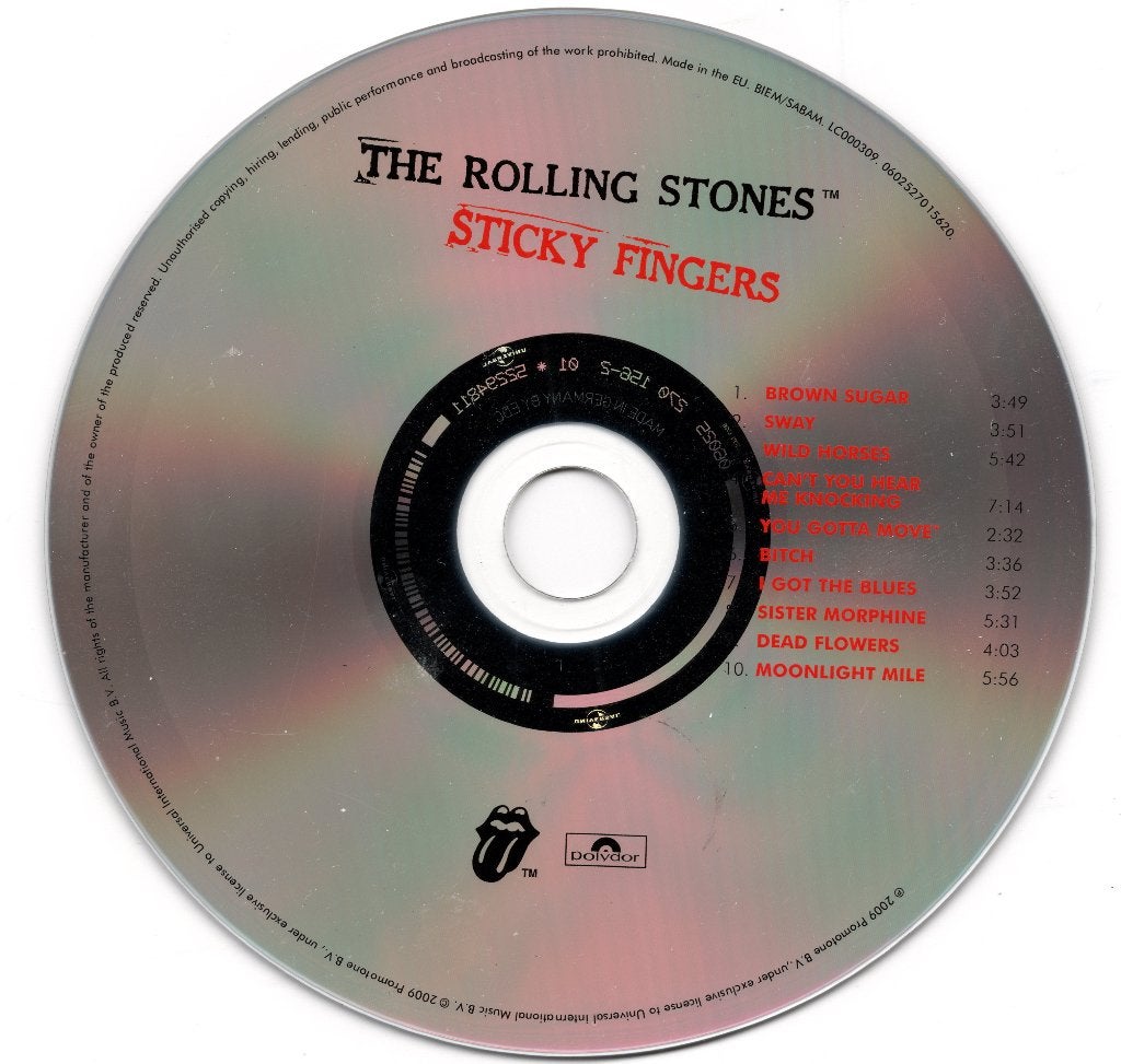 rolling stones Sticky Fingers, Ophalen of Verzenden, 2000 - 2009, Zo goed als nieuw