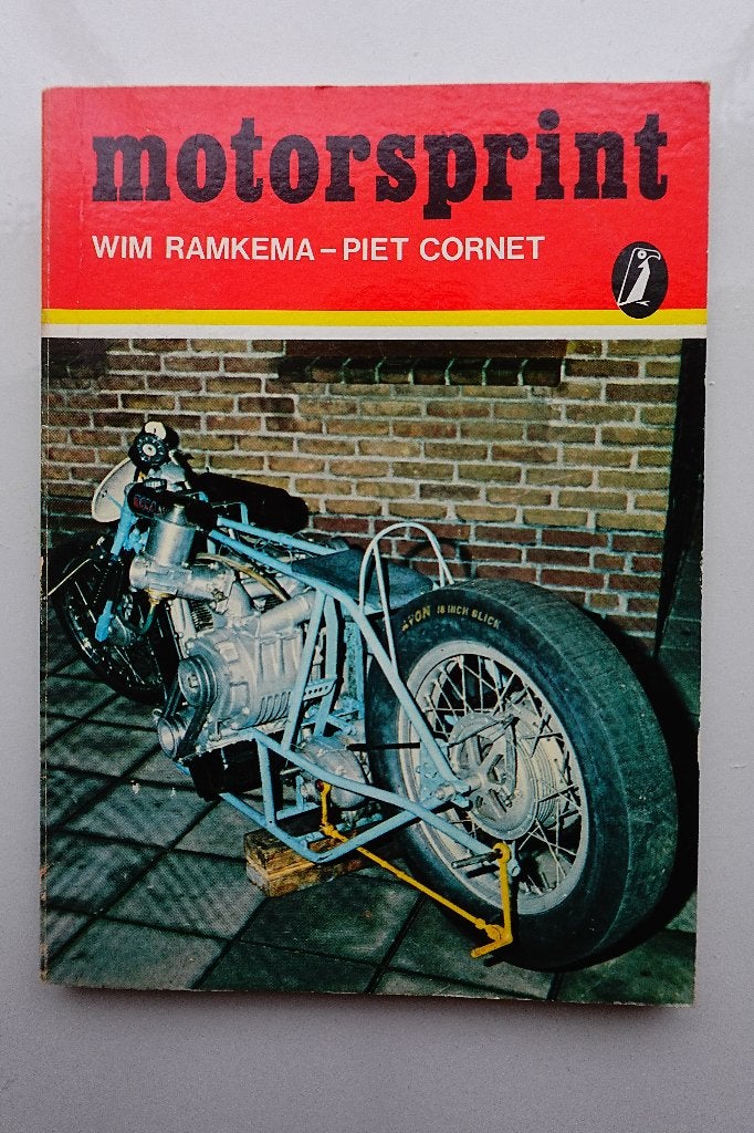 Boek Motorsprint ( dragrace dragracing sprint), Boeken, Ophalen of Verzenden, Gelezen, Merk of Model