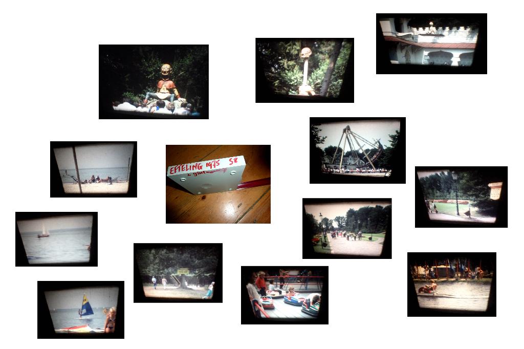 8mm film amateur N8 efteling meer speeltuin 1975 -, Ophalen of Verzenden, 8mm film