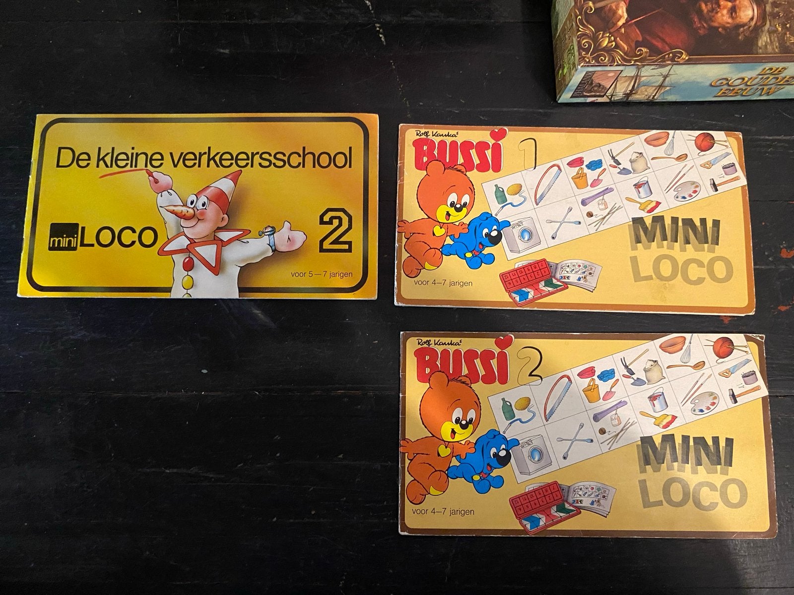 Mini Loco Boekjes: Bussi 1 & 2 en De Kleine Verkeersschool, Ophalen of Verzenden, Zo goed als nieuw, Puzzelen