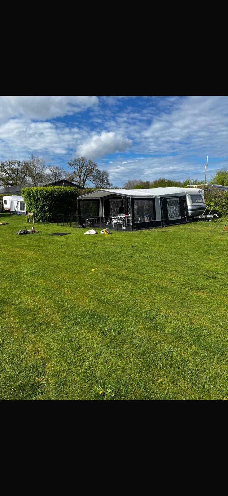 Dorema luifel maat 15, Caravans en Kamperen, Voortenten en Luifels, Ophalen, Zo goed als nieuw