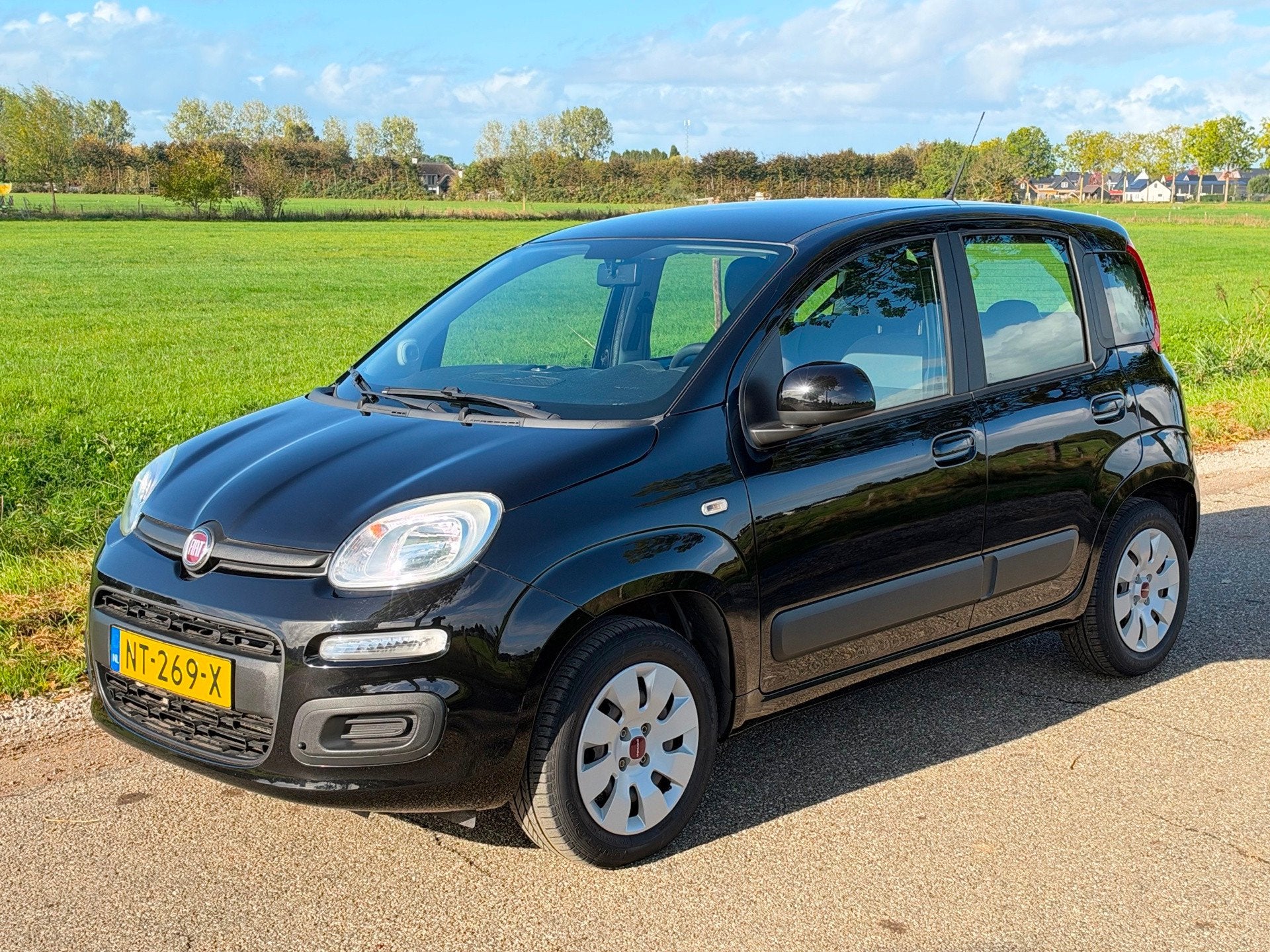 Fiat Panda 0.9 TwinAir Popstar AUT NAP APK 04-2027 Airco, Auto's, Stof, Euro 6, Panda, Elektrische ramen