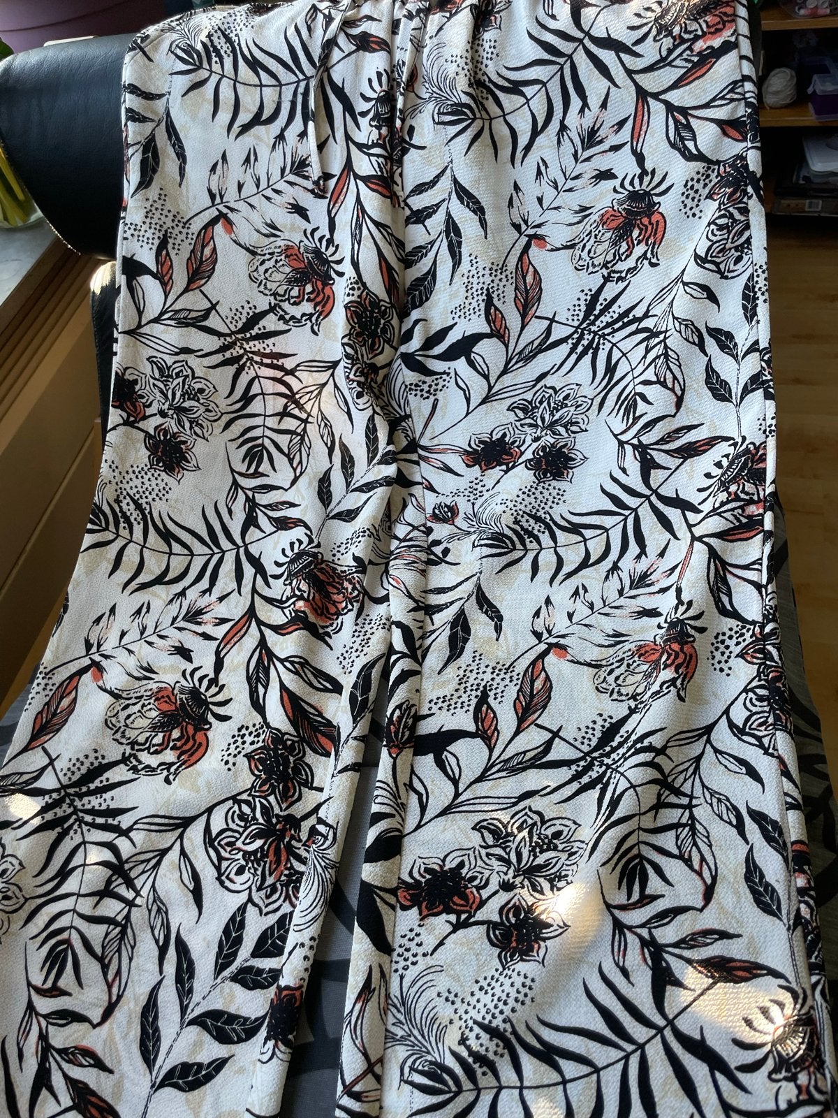 Laura di Sarpi Broek met Tropische Print - Maat 38, Maat 38/40 (M), Meerkleurig, Ophalen of Verzenden, Lang