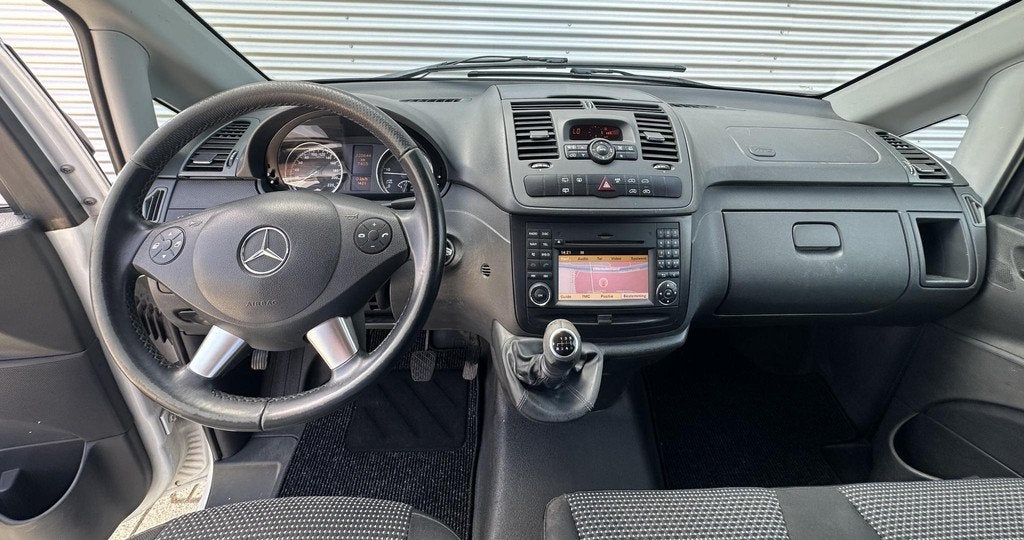 Mercedes-Benz Vito 113 CDI 320 Lang airco|navi|trekhaak, Auto's, 13 km/l, Euro 5, Gebruikt, 4 cilinders