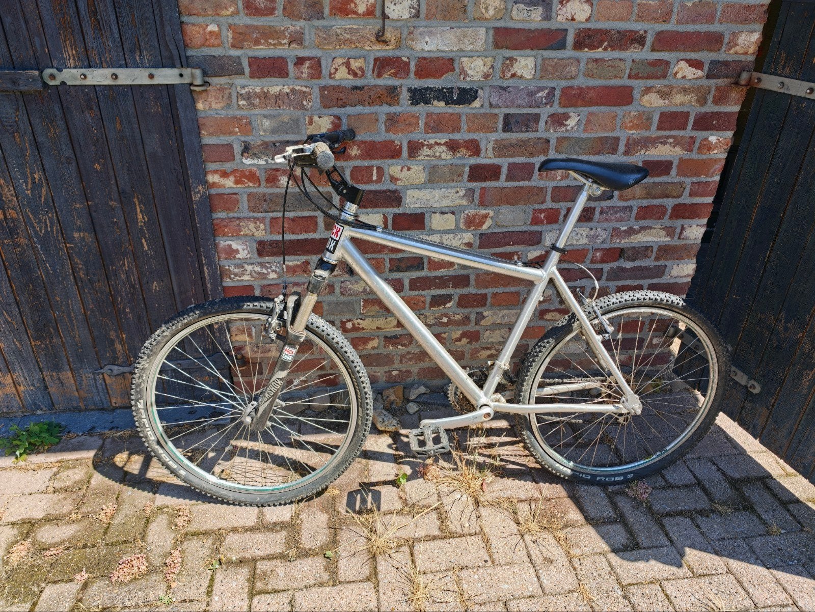 Opknapper Mountainbike met goede voorvork, Fietsen en Brommers, Fietsen | Mountainbikes en ATB, Ophalen, Gebruikt, Overige merken