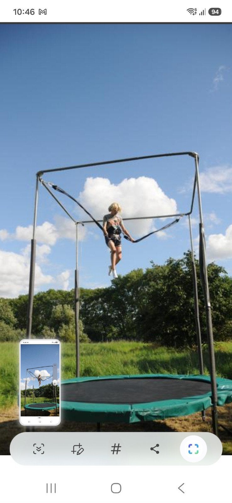 jump x fun voor trampoline, Ophalen of Verzenden, Gebruikt