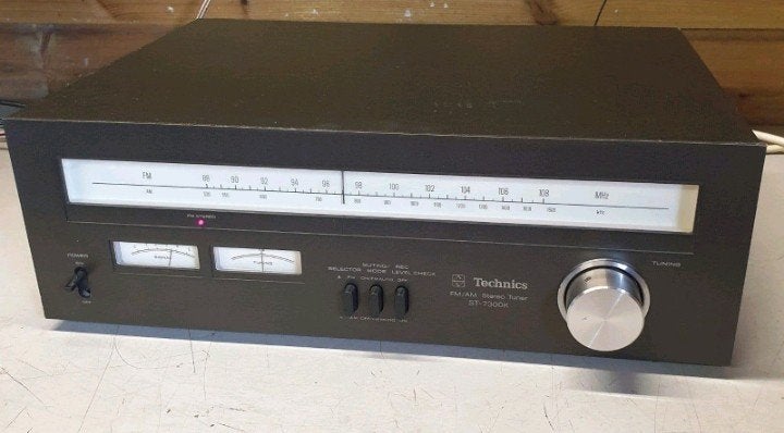 Technics tuner st-7300k topstaat vintage 1978, Ophalen of Verzenden