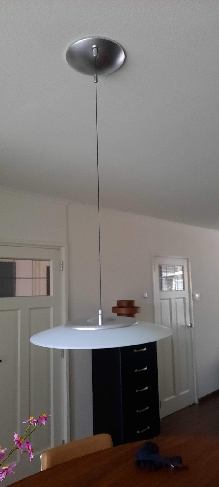 hanglamp, Ophalen